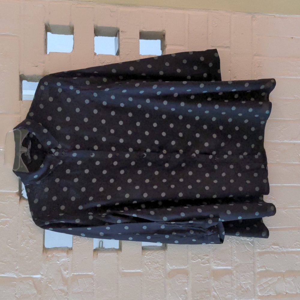 Green an Black Zara Shirt